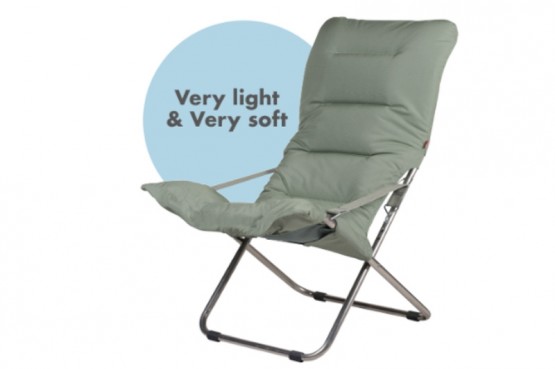 Fiesta 027 S - Telaio in alluminio e un rivestimento soffice in Olefine oppure Triplex.